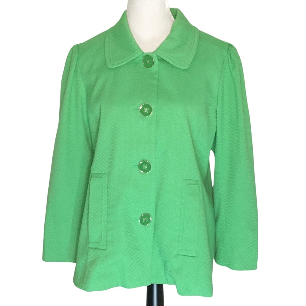 Light Green Button Up Jacket - image 1